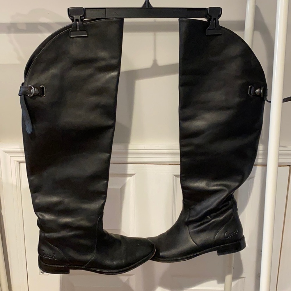 Black Coach Boots